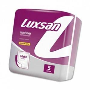 Пеленки однораз.LUXSAN Premium Extra 60*60 уп.5шт/3