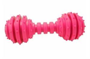 Игрушка NUNBELL д-собак Гантель с бубенчиками 12х4.5см микс арт.GIAP0242 Код253170