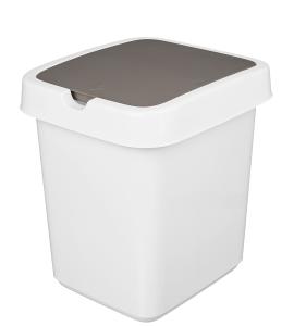 Ведро/Корзина д/мусора  9 л Tule св-сер/8