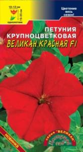 Петуния Великан Красная, крпнцв Цвет.Сад