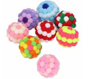 Игрушка текстиль Помпон 5см/Китай