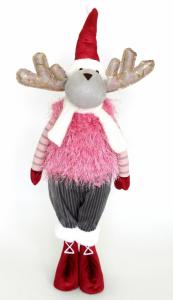 Игрушка набивная Олень L20 W17 H65 см Т-С