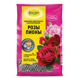 Для роз и пионов 1кг Глория минеральное удобрение (NPK-5:9:5) 5/20/720 Фаско