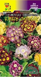 Примула Ушковая СМЕСЬ Цвет.сад.