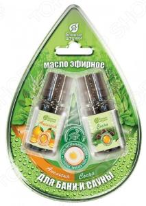 Набор масел 2х10мл(апельсин,сосна) блист.в форме капля-20 ЛГ