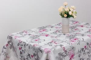 Клеенка ESTELLA тканевая 1,4мх20м.п. JY-E007 Пион  Клеенка ESTELLA тканевая 1,4мх20м.п. JY-E007 Пион