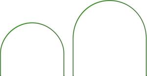 Парниковые дуги дл. 2,5 м, h=0,95 м. d=10мм ст. труба в ПВХ (комп.6шт)-10 Л-С