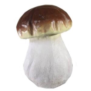 Фигура садовая Гриб Боровик L24 W24 H33 см (ПОЛИСТОУН) 