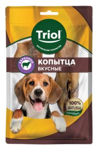 Копытца бараньи вкусные для собак, 65г, Triol