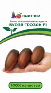 Партнер Томат БУРАЯ ГРОЗДЬ F1 ^(10шт) 2-ной пак