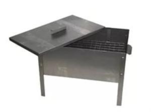Коптильня разбор.400х250х400(0,8мм)в короб.-1-А-И