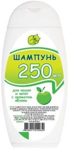 Шампунь д/кошек и котят с ароматом яблока 250мл/15