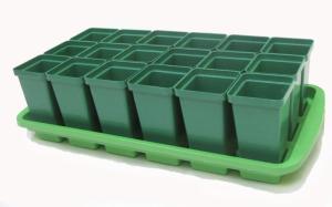 Набор для рассады (поддон+горшочки) 18 горшков К