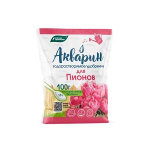 ВРУ для пионов 100г Акварин (NPK-8:20:29,5) 9/18 БХЗ