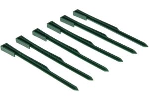 Колышек садовый д-крепления сетки и бордюрной ленты-пакет 6шт П.