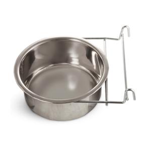 Миска металлическая с держателем, 0,15л 