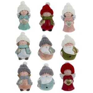 Фигурка декоративная Дед Мороз-Ребенок, L4,5 W3 H8 см, 9в. Фигурка декоративная Дед Мороз-Ребенок, L4,5 W3 H8 см, 9в.