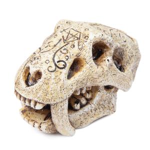 Грот смола Череп саблезубого тигра 7х4х4,4см-Амма