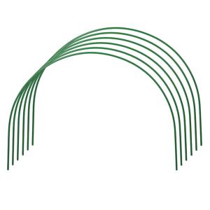 Парниковые дуги дл. 2 м h=0,7 м ст. труба в ПВХ d=10мм (комп.6шт)/5 Л-С