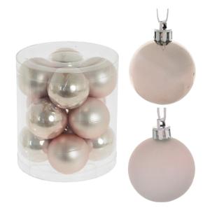 Шары набор (уп.12шт) D4 см, L9,5 W9,5 H10,5 см