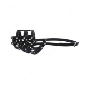 Намордник кожаный крытый (коккер-спаниель)-НК-0-КР