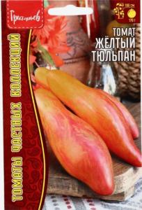 Томат Желтый Тюльпан 5шт Индет Ср (Сиб.сад) Редкие семена