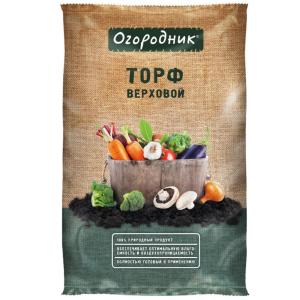 Торф верховой кислый 9л Огородник ( рН=2,5-3,5 ) 5-200 Фаско 