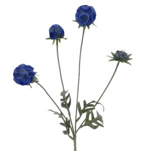 Искусственные цветы Скабиоза в ассорт. Н60см