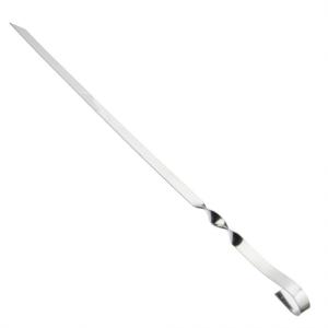 Шампур плоский 600х10х1,5мм Нерж.-100