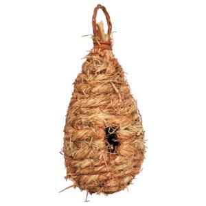 Гнездо-домик NATURAL для птиц из луговых трав 