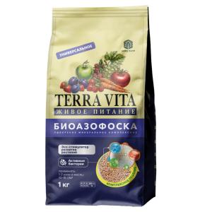 Биоазофоска 1кг Живое Питание (NРК-15:15:15) 6/12/864 Неваторф