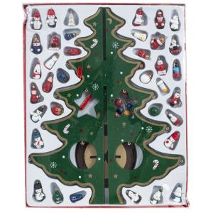 Фигурка декоративная Елочка, L23 W23 H35 см