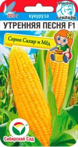 Кукуруза Утренняя песня F1 6шт сахарная Ср (Сиб сад)
