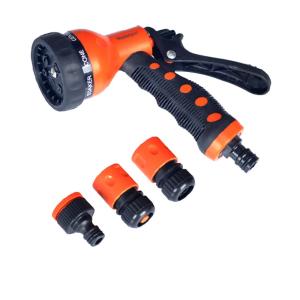 Пистолет-распылитель 7 режимов с коннекторами 1/2" /2/8 Турция