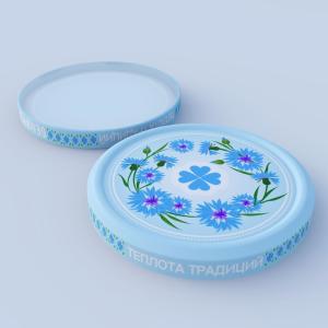 Крышка твист офф III-82 Белорусочка Цветочная 20/240/26880