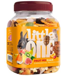 Лакомства д-грызунов Фруктовая смесь 180г банка Little One (Литтл Ван)-6