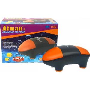 Компрессор Atman PP-100 супертихий для аквариумов до 100 литров, 100 л-ч, нерегулируемый