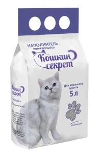 Наполнитель Кошкин секрет Глиняный Комкующийся Премиум 5л -6