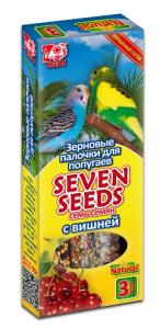Лакомства д/попугаев палочки с вишней SEVEN SEENDS (Семь семян)  3шт(90г)/22