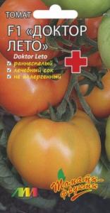Томат Доктор Лето F1 10шт Полудет Ранн (Мязина)