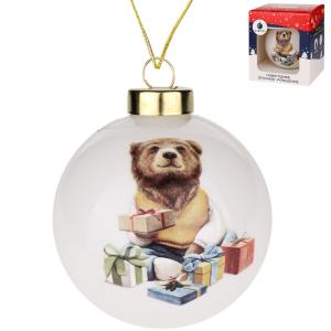 Шар Винтажный мишка D 8см 