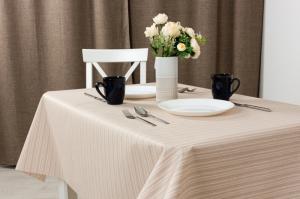 Клеенка Jacquard тканевая 1,4мх20м.п. Отос беж -Испания