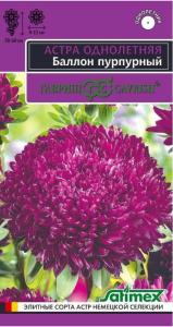 Астра Баллон Пурпурный густомахровая 0,05г Одн 60см (Гавриш) Эксклюзив