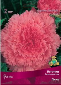 Бегония бахромчатая Пинк 2шт.4-5