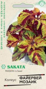 Колеус Файервей Мозаик 5шт (Гавриш) Саката