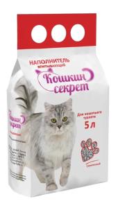 Наполнитель Кошкин секрет Глиняный Впитывающий Премиум 5л/6