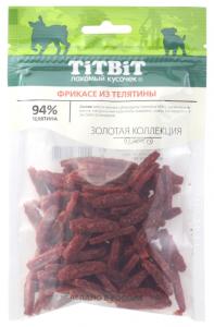 Фрикасе из телятины для собак Золотая коллекция 70 г
