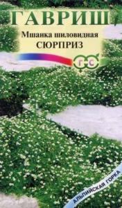 Мшанка Сюрприз 0,02г сер.Альп.горка Гавриш (д-цв.ковров)