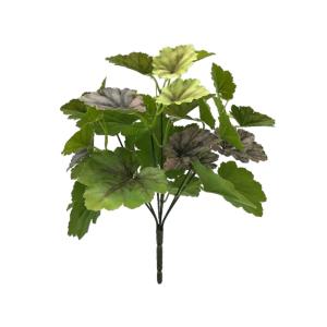 Искусственные цветы Бегония листовая h35см