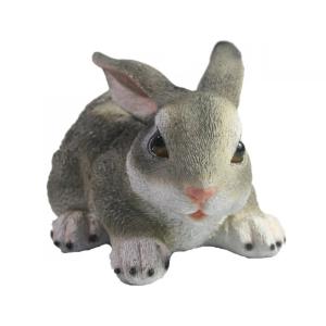 Степашка прижался серый, L21 W13 H13 см